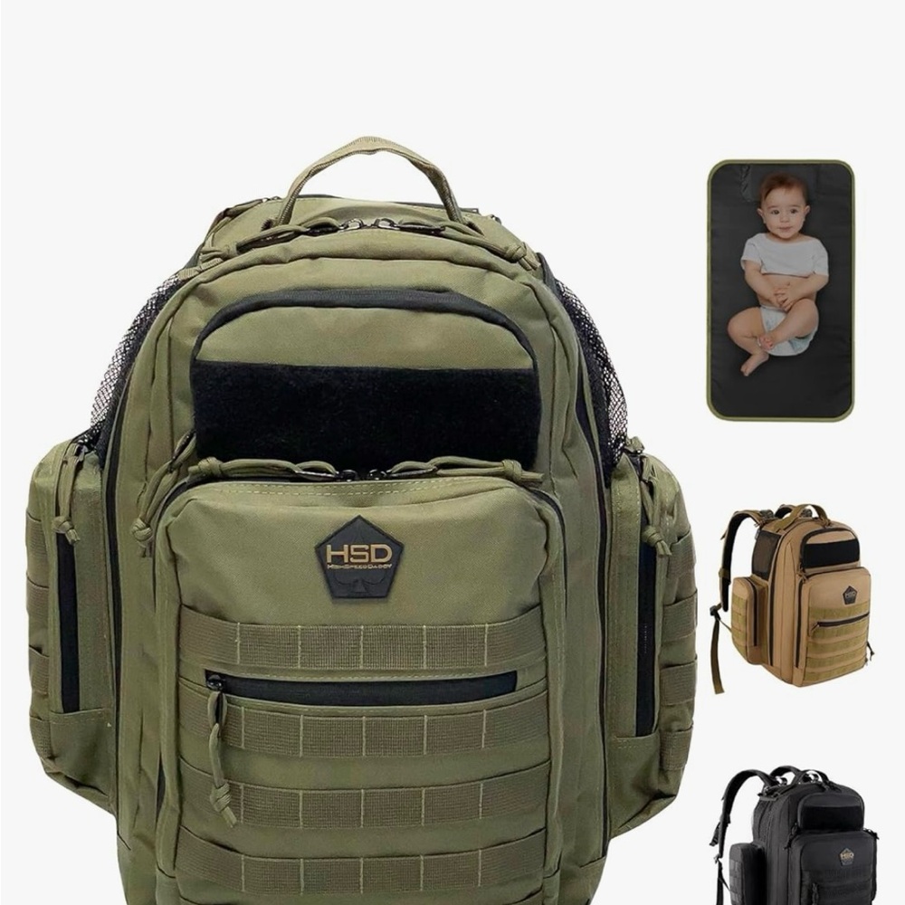 High Speed Daddy Diaper Bag EUC
Retails Amazon: $94